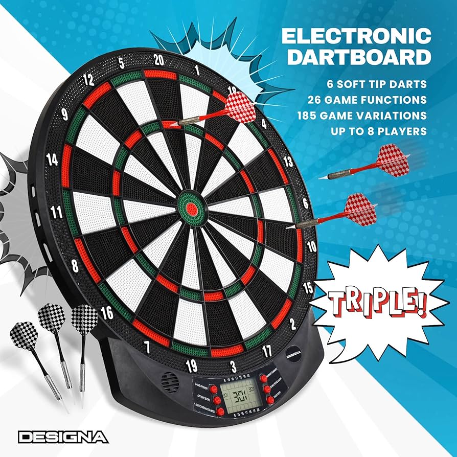 DESIGNA Electric Dart Target