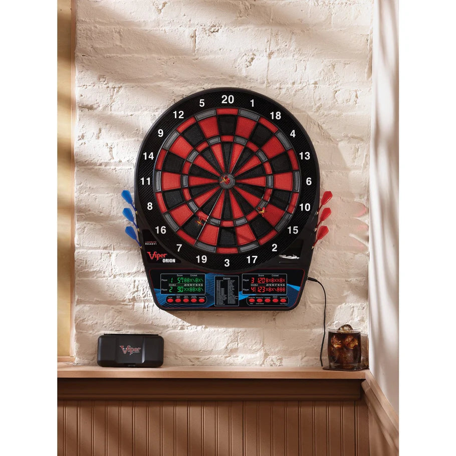 Electronic Dart Target VIPER ULTRA THIN SPIDER Professional