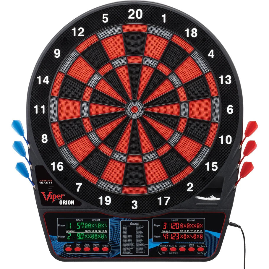 Electronic Dart Target VIPER ULTRA THIN SPIDER Professional