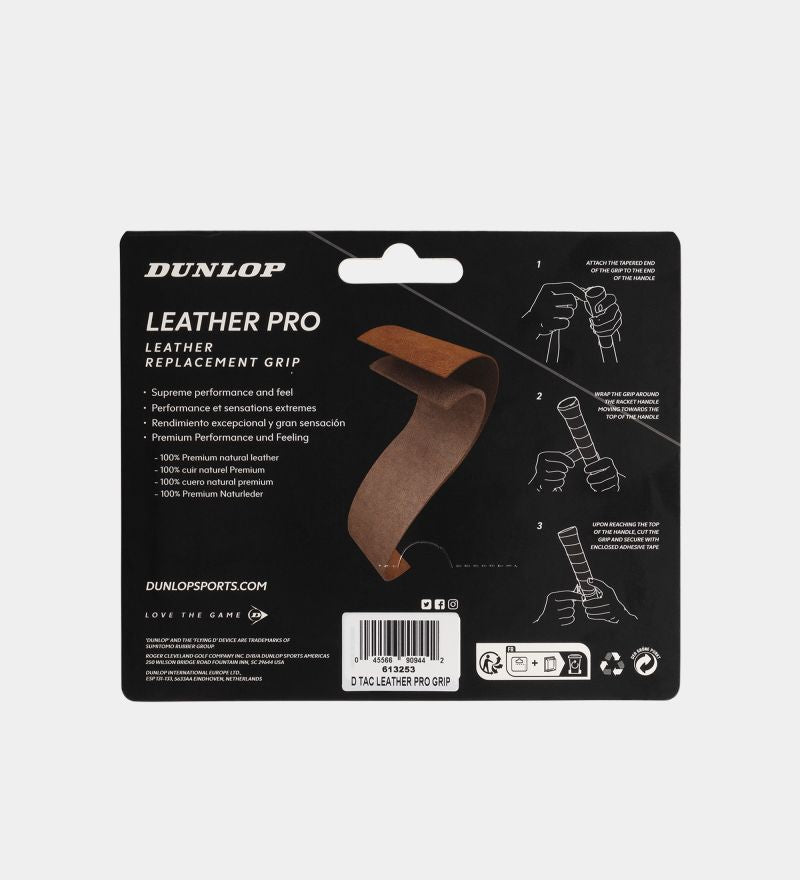 Dunlop LEATHER PRO replacement grip