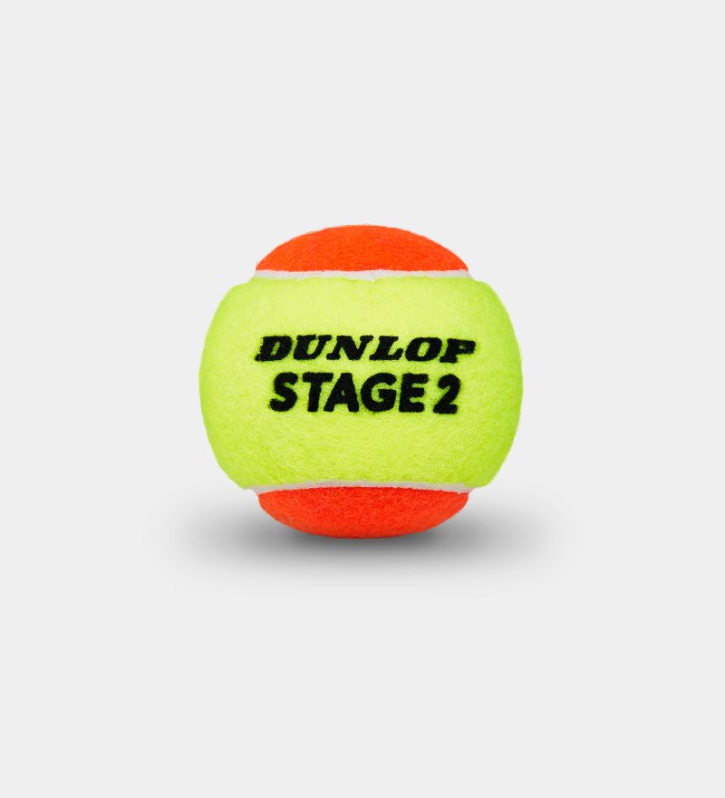 Dunlop STAGE 2 ORANGE 3B X 24 (72 balls)