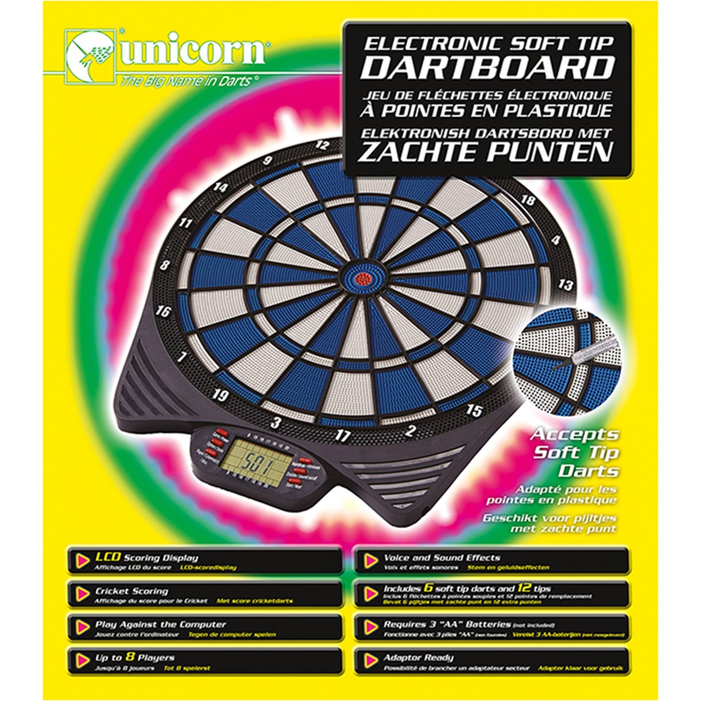 Electronic Dartboard UNICORN