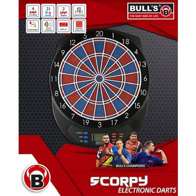 SCORPY BULL'S Electronic Dart Target 